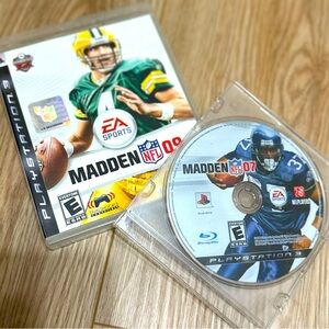 PlayStation3, Set of 2 - MADDEN O7 & 09